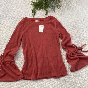 NWT Bell Sleeve Top